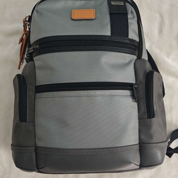 New TUMI Parrish Laptop Backpack 15 Inch Computer Grey - Picture 4 of 10